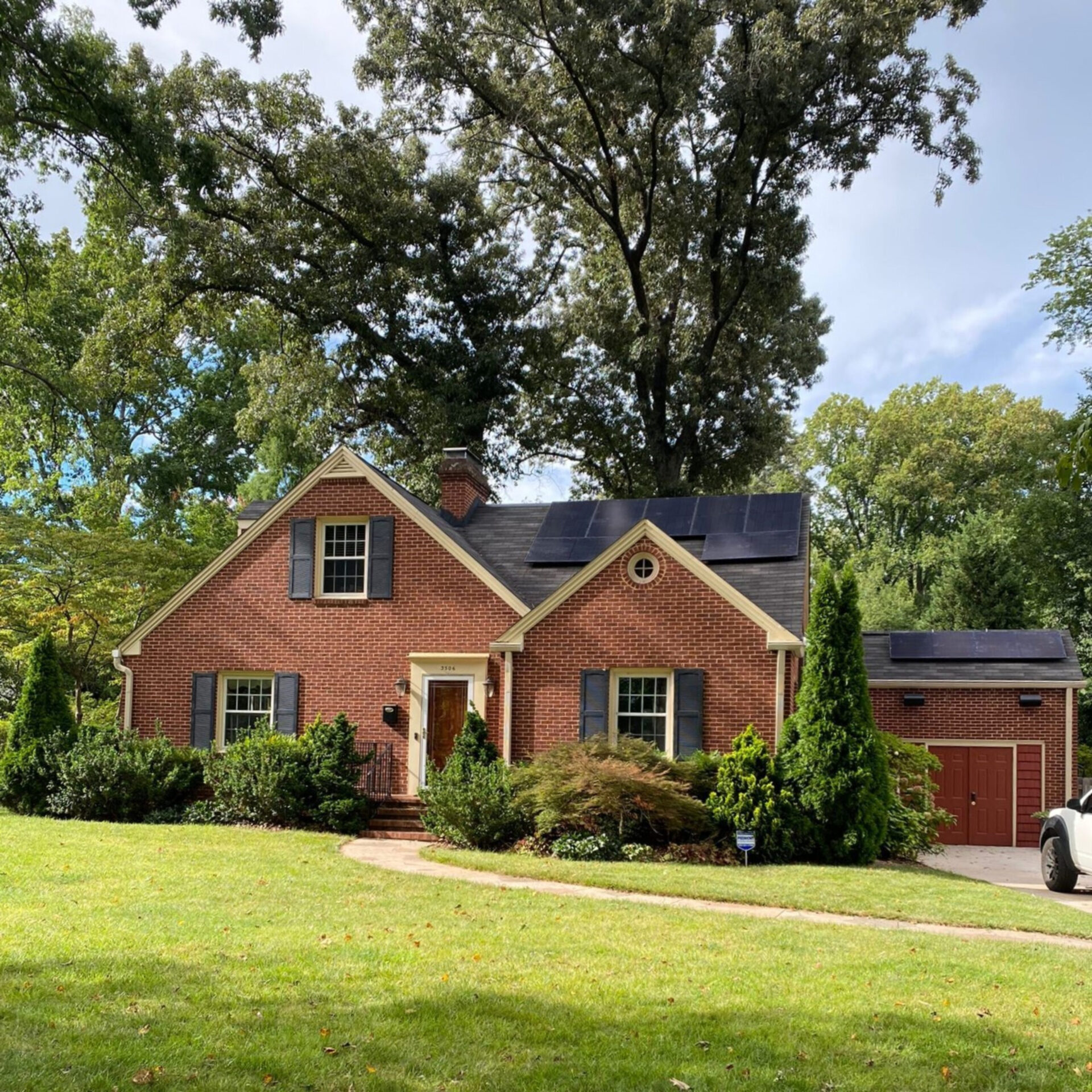 Residential solar installation